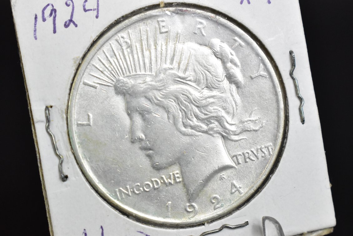 1924 Peace Dollar