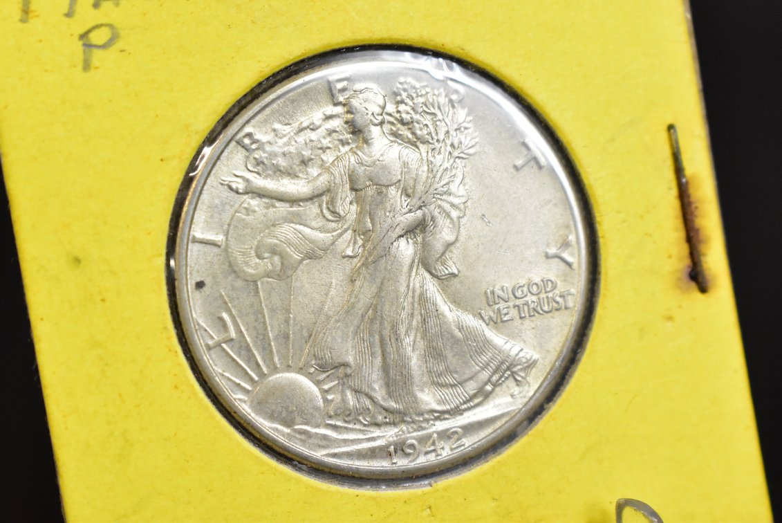 1942 Walking Liberty Half Dollar