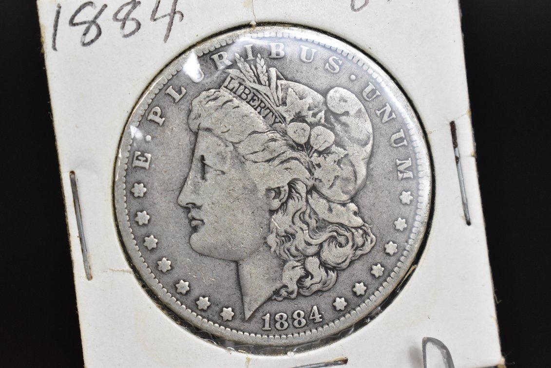 1884 Morgan Dollar