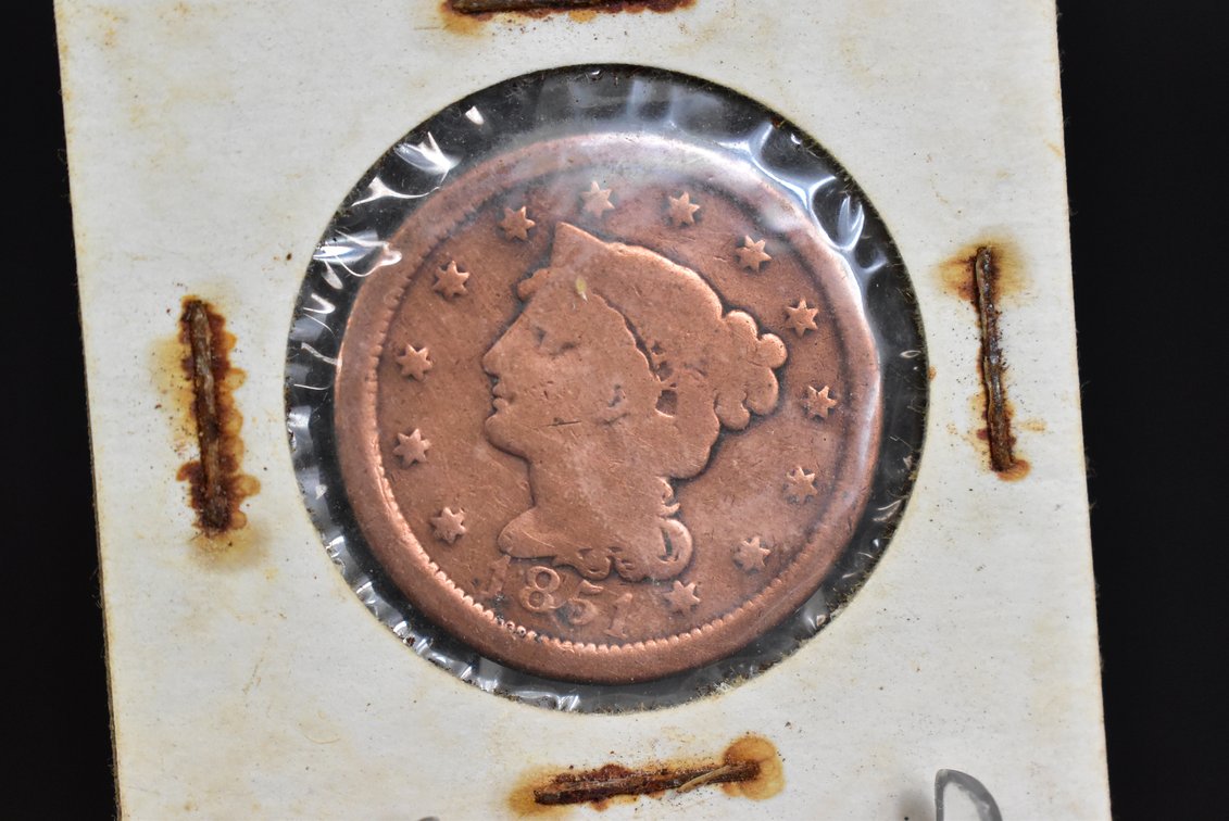 1851 One Cent Large Cent