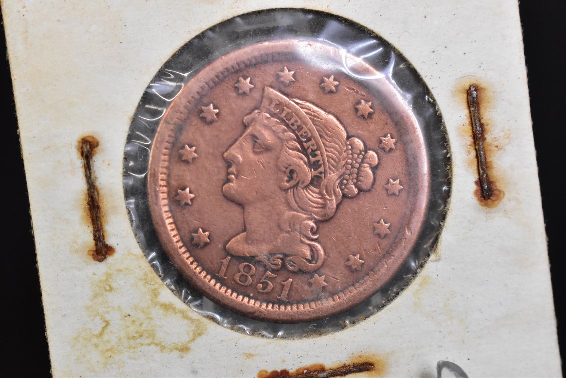1851 One Cent Large Cent