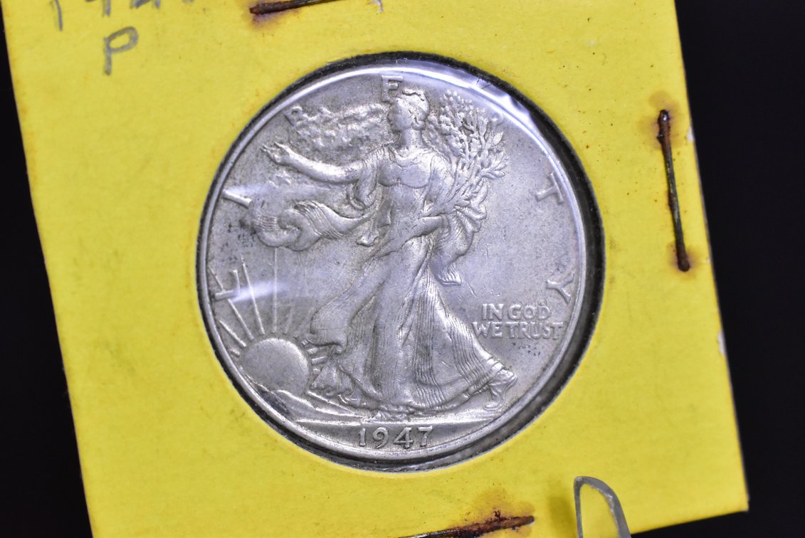 1947 Walking Liberty Half Dollar