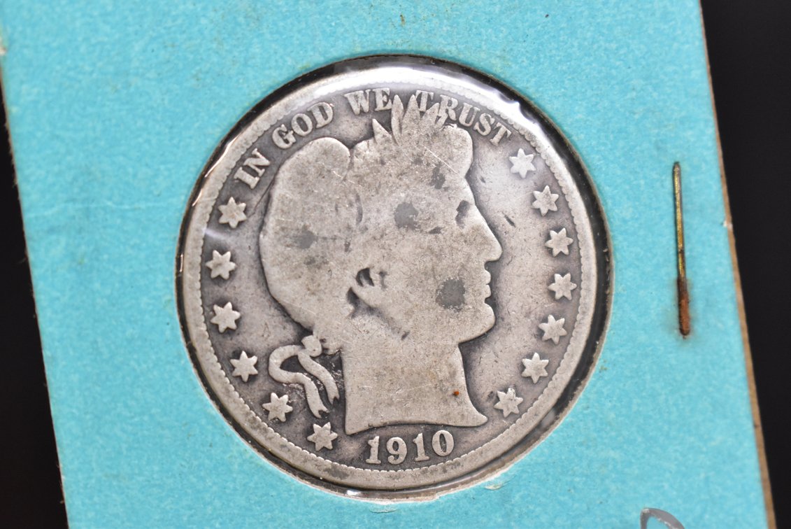 1910 Barber Half Dollar