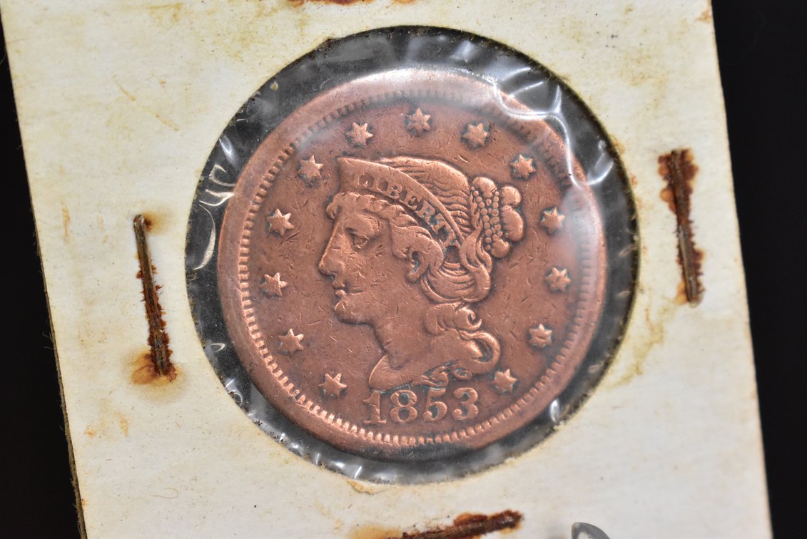 1853 One Cent Large Cent