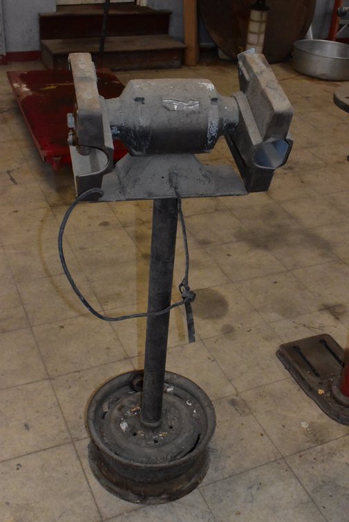 Grinder on Stand