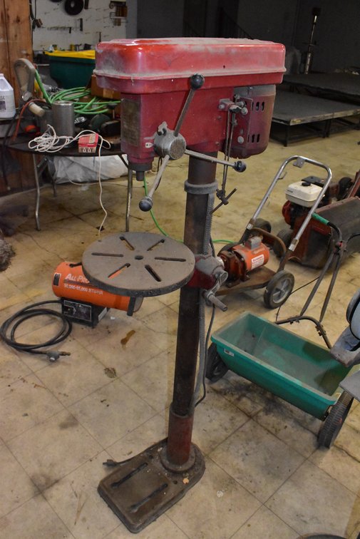 12-Speed Heavy Duty Drill Press