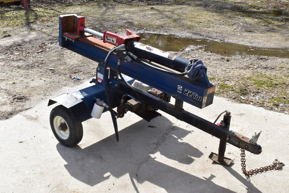 Iron and Oak 22 Ton Wood Splitter *See Video