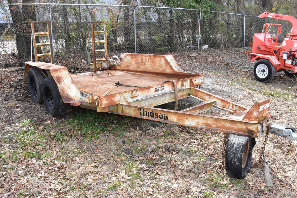 1987 Hudson Double Axle 6.5 Ft. x 10 Ft. Trailer