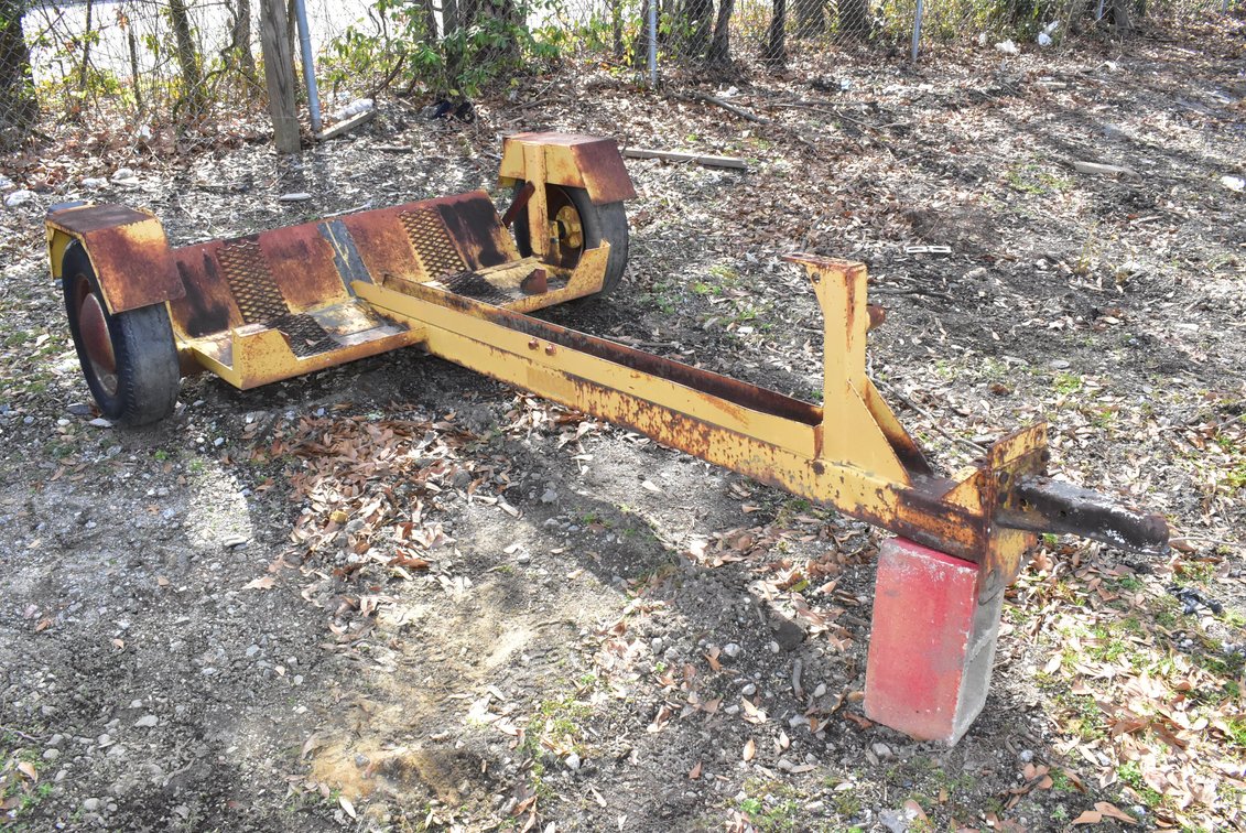 Single Axle Trencher Trailer