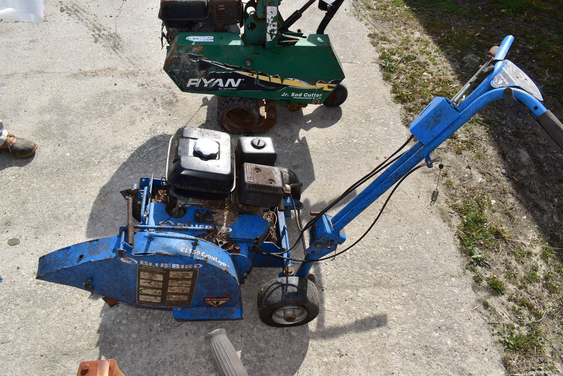 Blue Bird CL550 CableLayer Edger