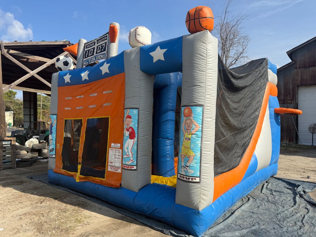 Bouncy House COMBO w/ SLIDE & Blower