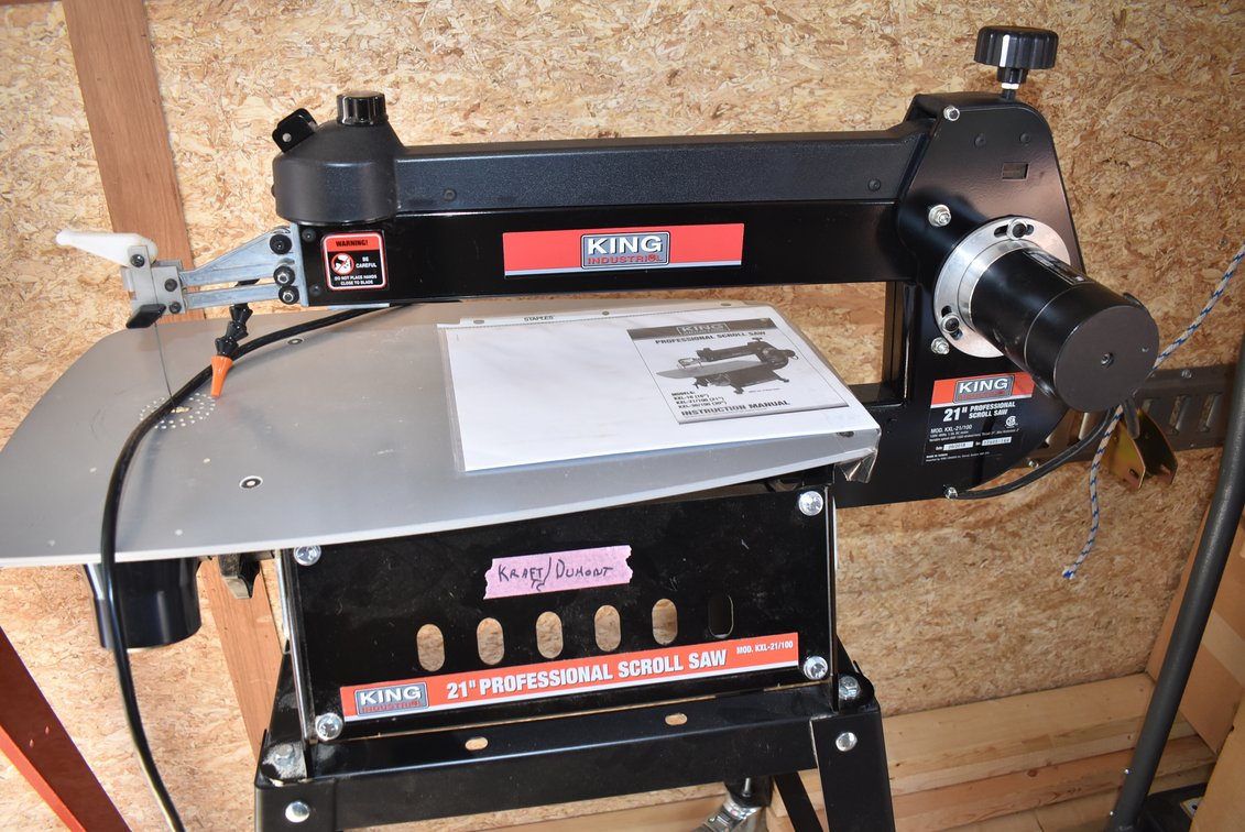 King 21" Professional Scroll Saw