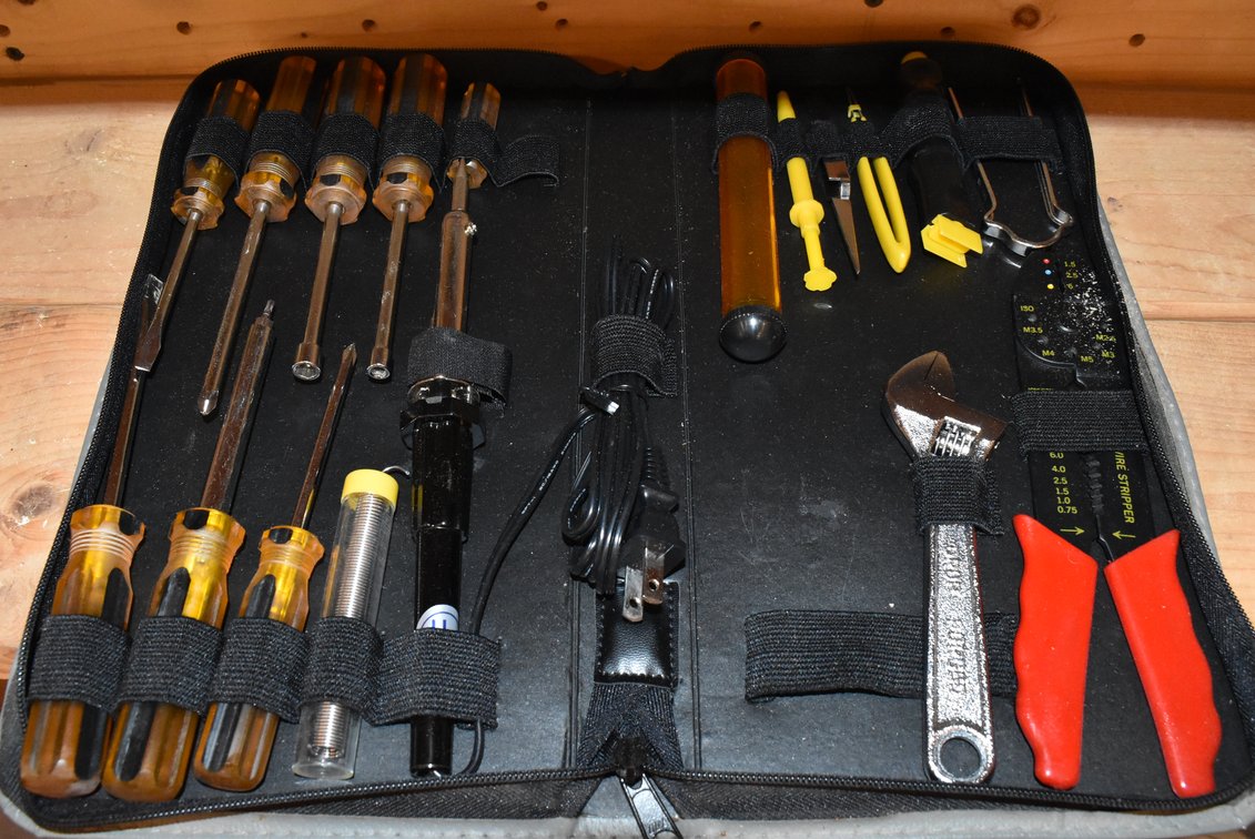 Tool Set in Black Case