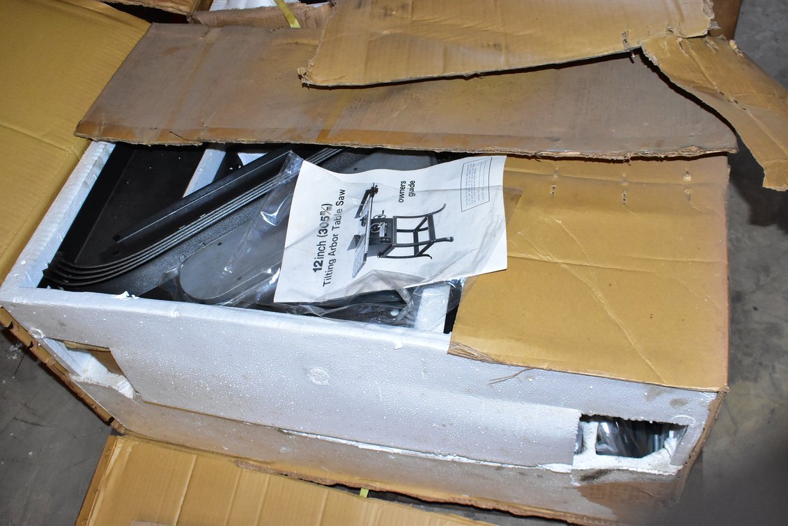 12" Tilting Arbor Table Saw