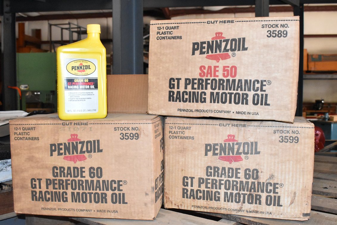 36 Quarts Pennzoil SAE 50 Motor Oil