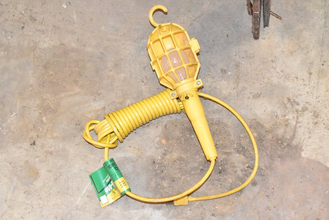 Yellow Shop Light