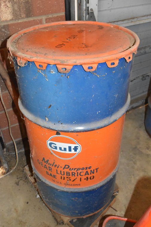 Gulf Multi-Purpose Gear Lubricant Barrel