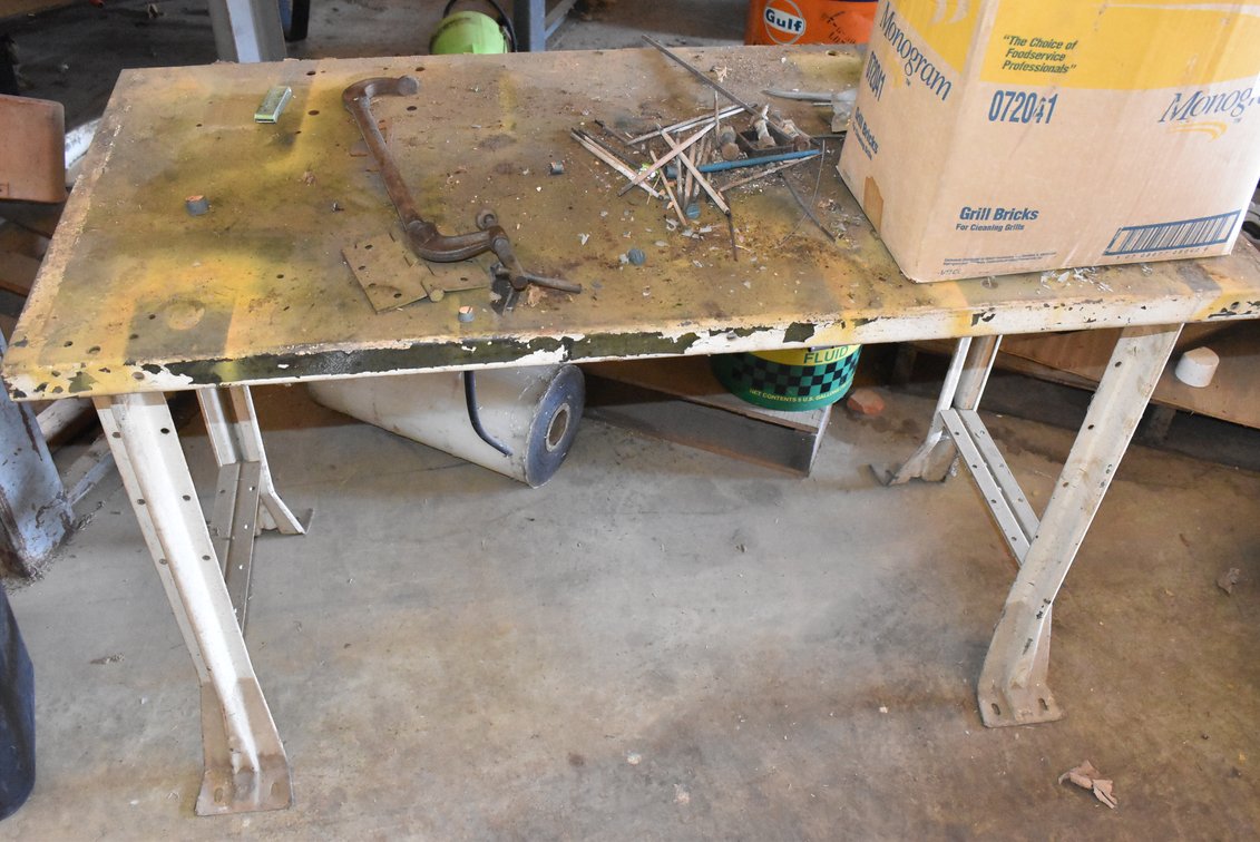Metal Work Table