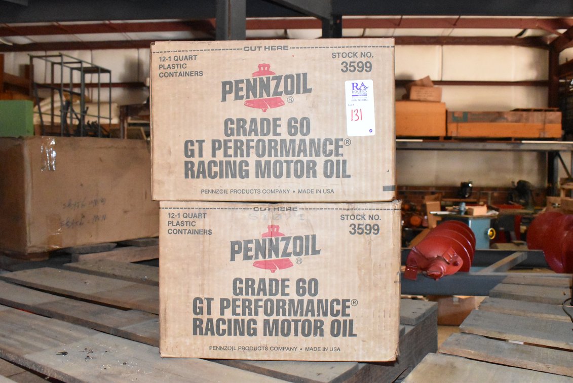24 Quarts Pennzoil SAE 50 Motor Oil