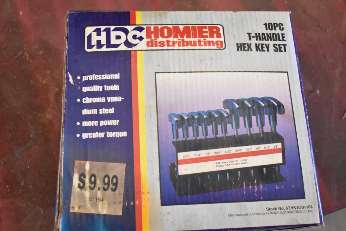 HDC T-Handle Hex Key Sets