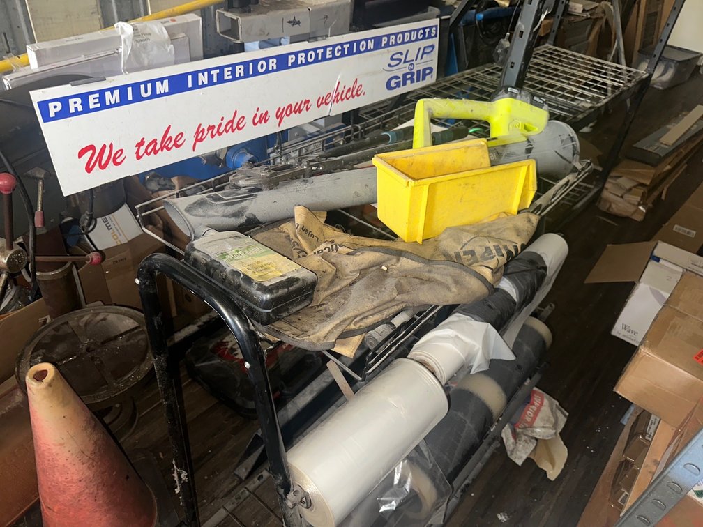 Slip & Grip Cart w/ Contents