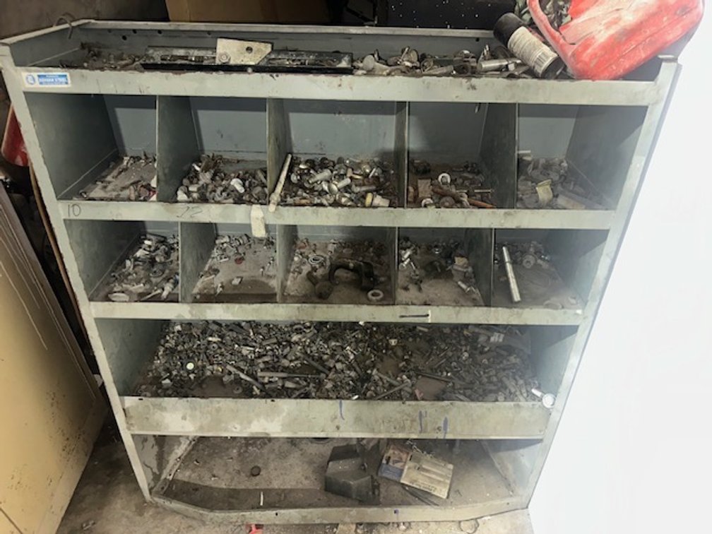 Bolt Bin w/ Contents