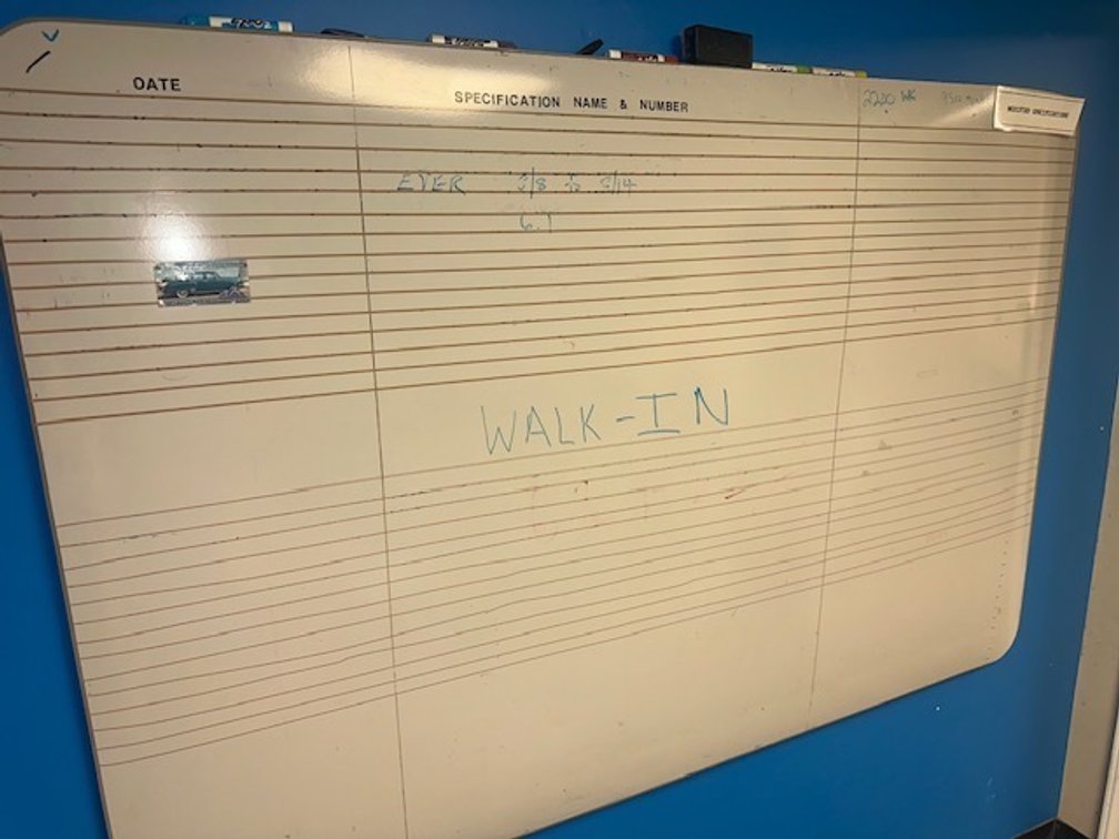 Dry Erase Board