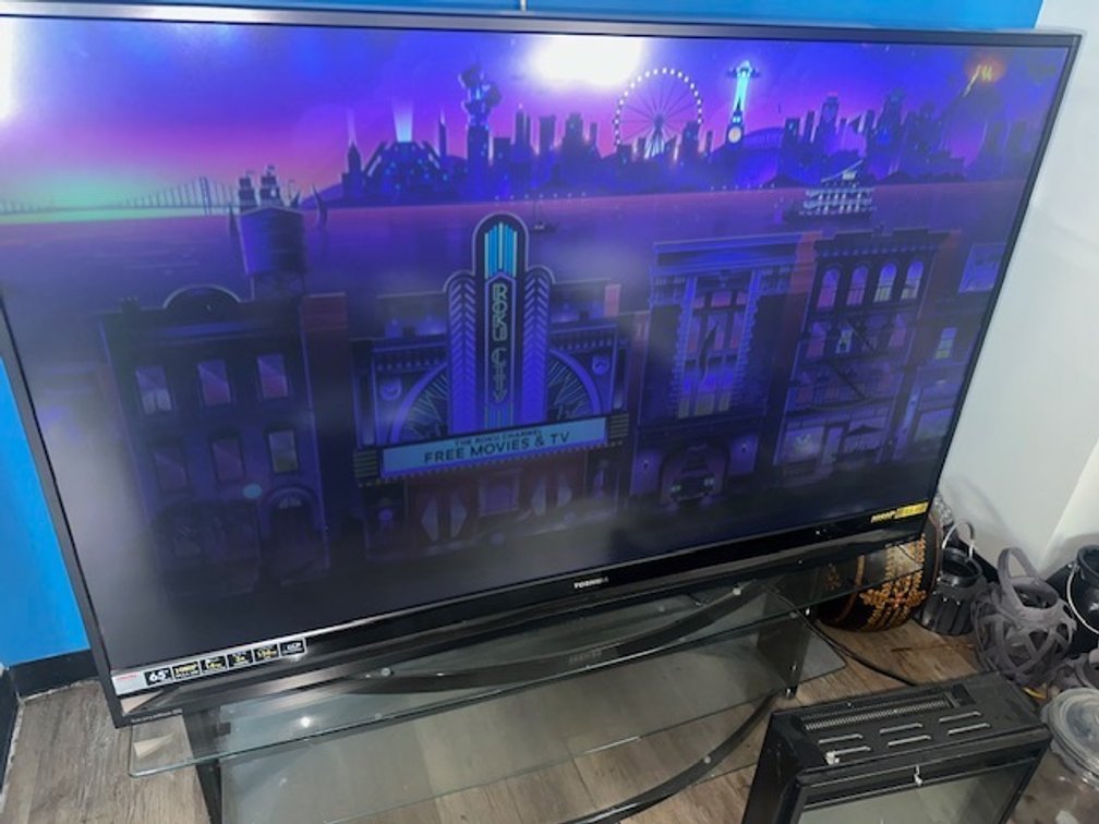 Flat Screen TV & Stand