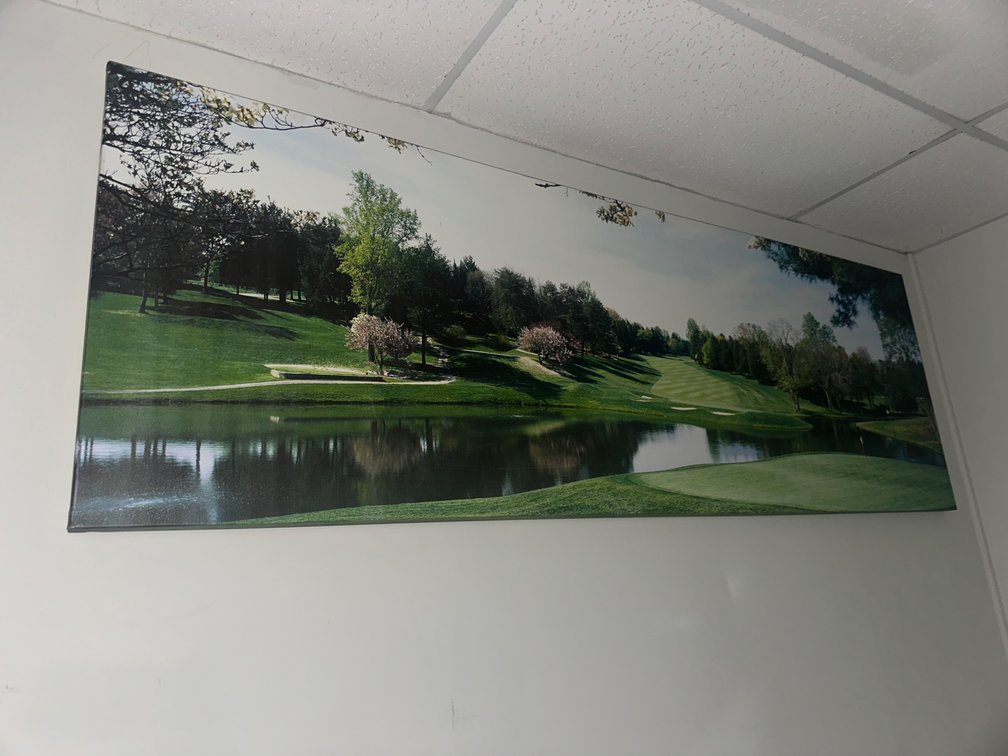 Golf Course Wall Hanging