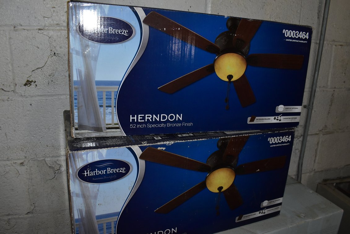 (2) Harbor Breeze Ceiling Fans