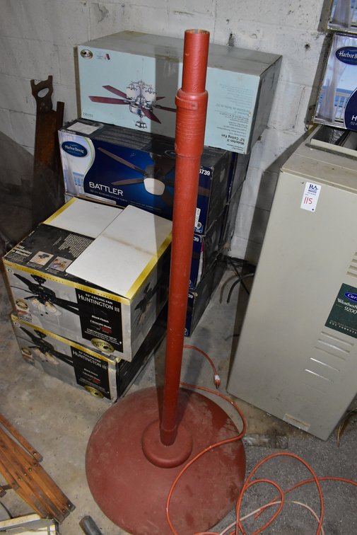 Red Pedestal Stand