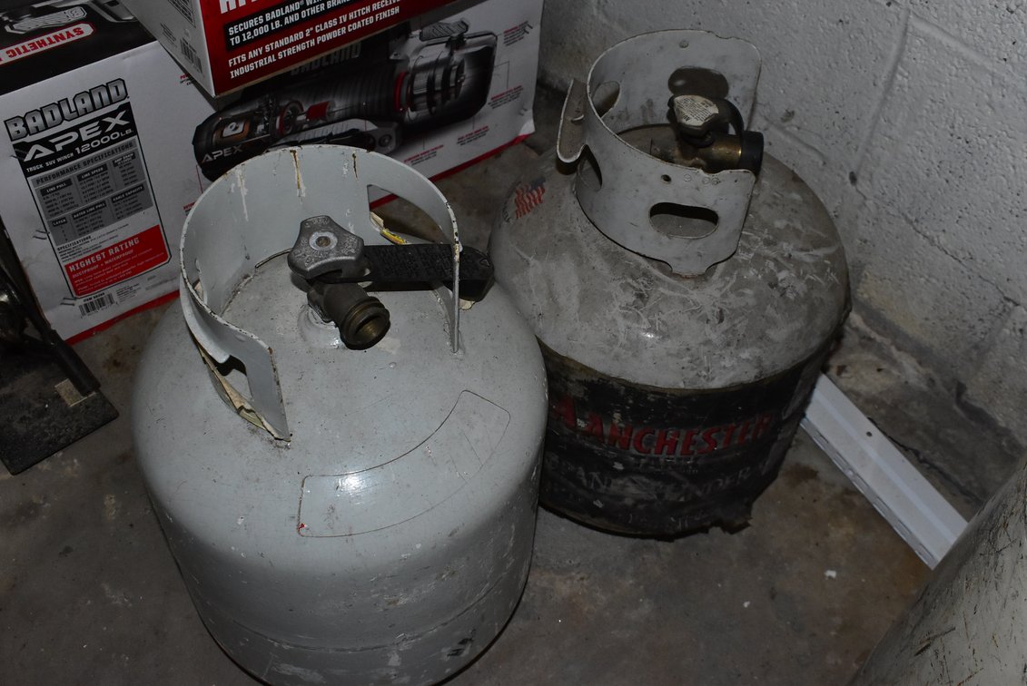 2 Propane Tanks