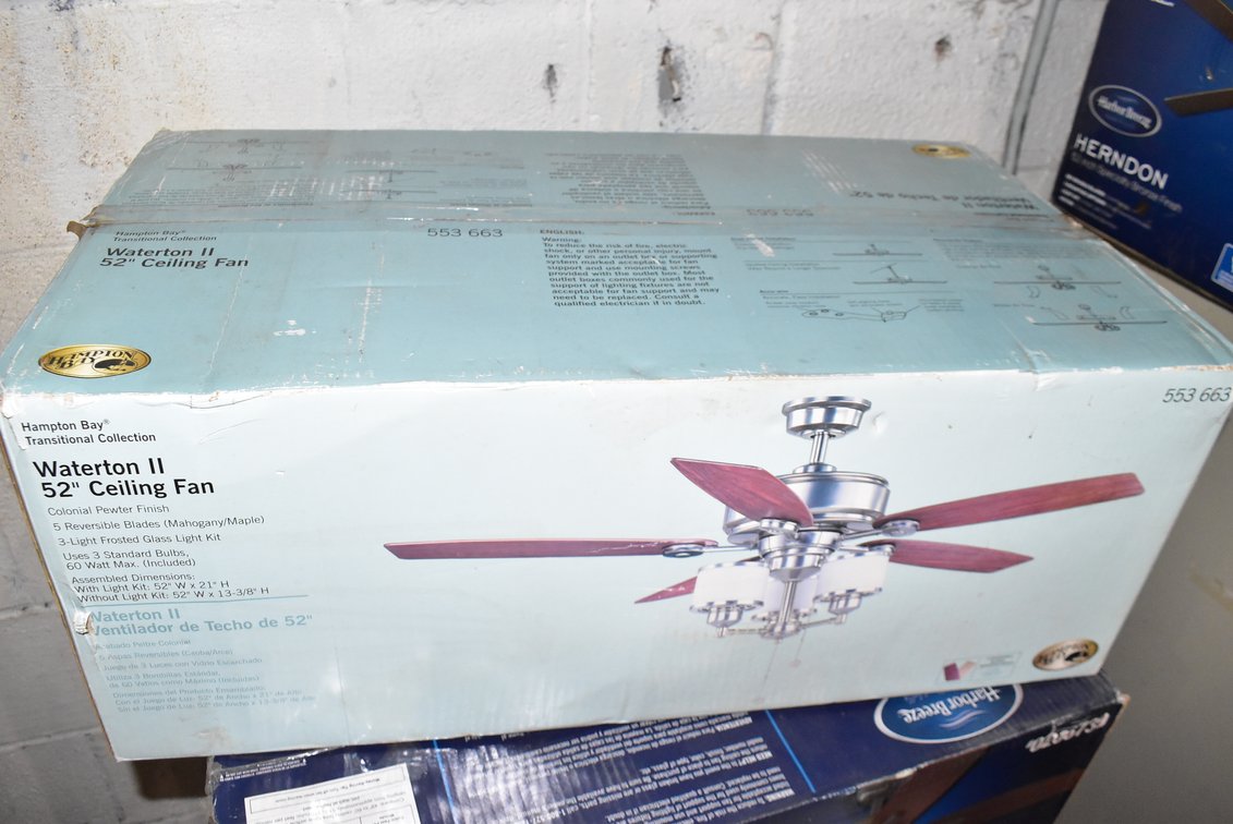 Hampton Bay Waterton II 52" Ceiling Fan