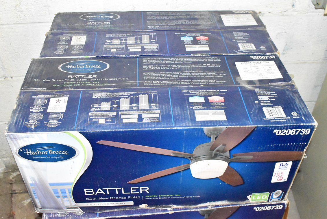 (2) Harbor Breeze Ceiling Fans