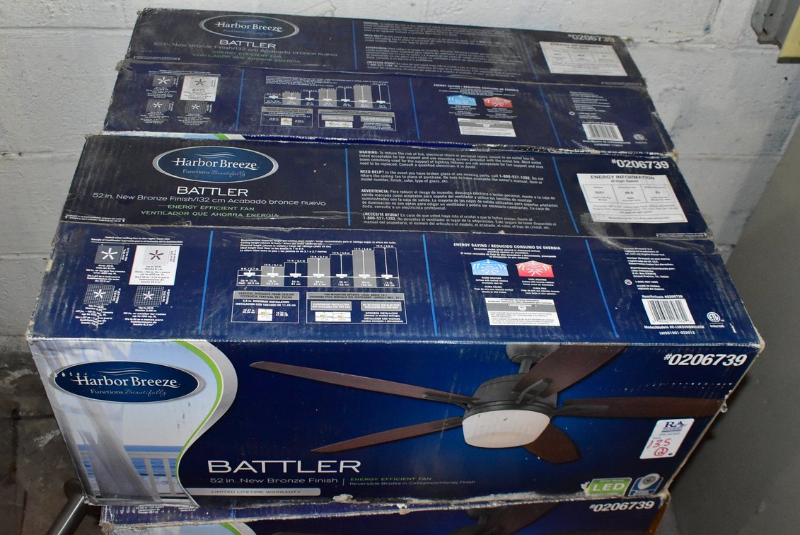 (2) Harbor Breeze Ceiling Fans