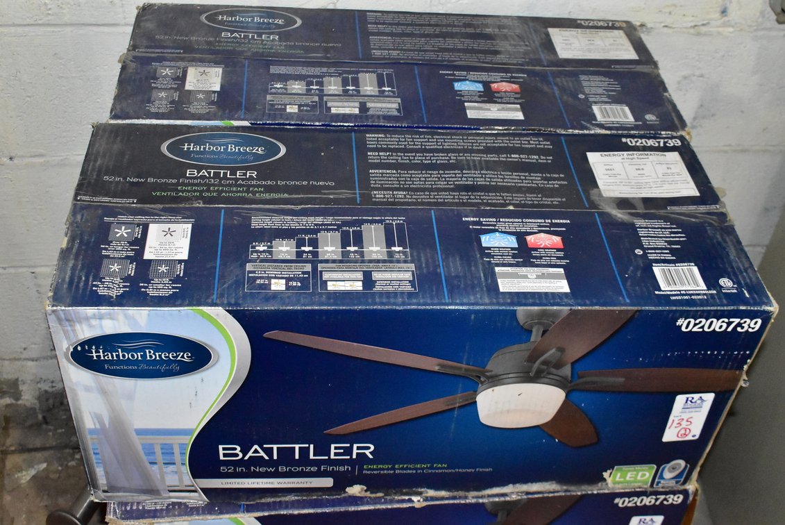 (2) Harbor Breeze Ceiling Fans