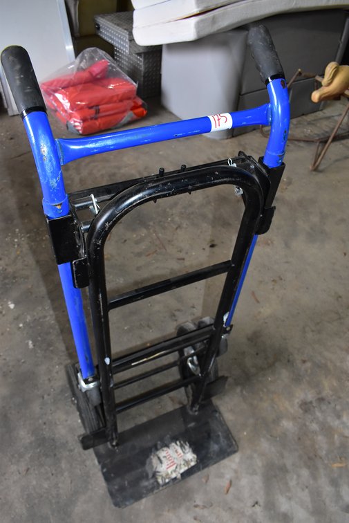 Blue Harper Hand Truck