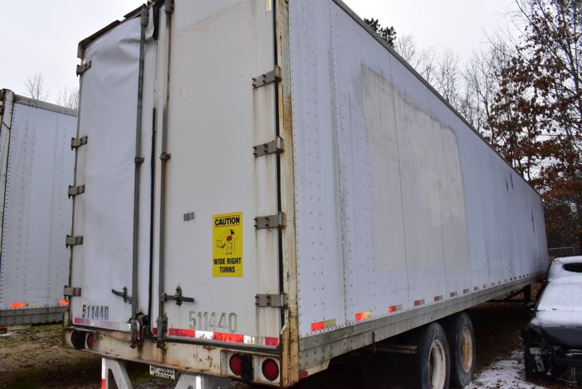 2005 Strick 53' Enclosed Dry Van Trailer -*NO Contents