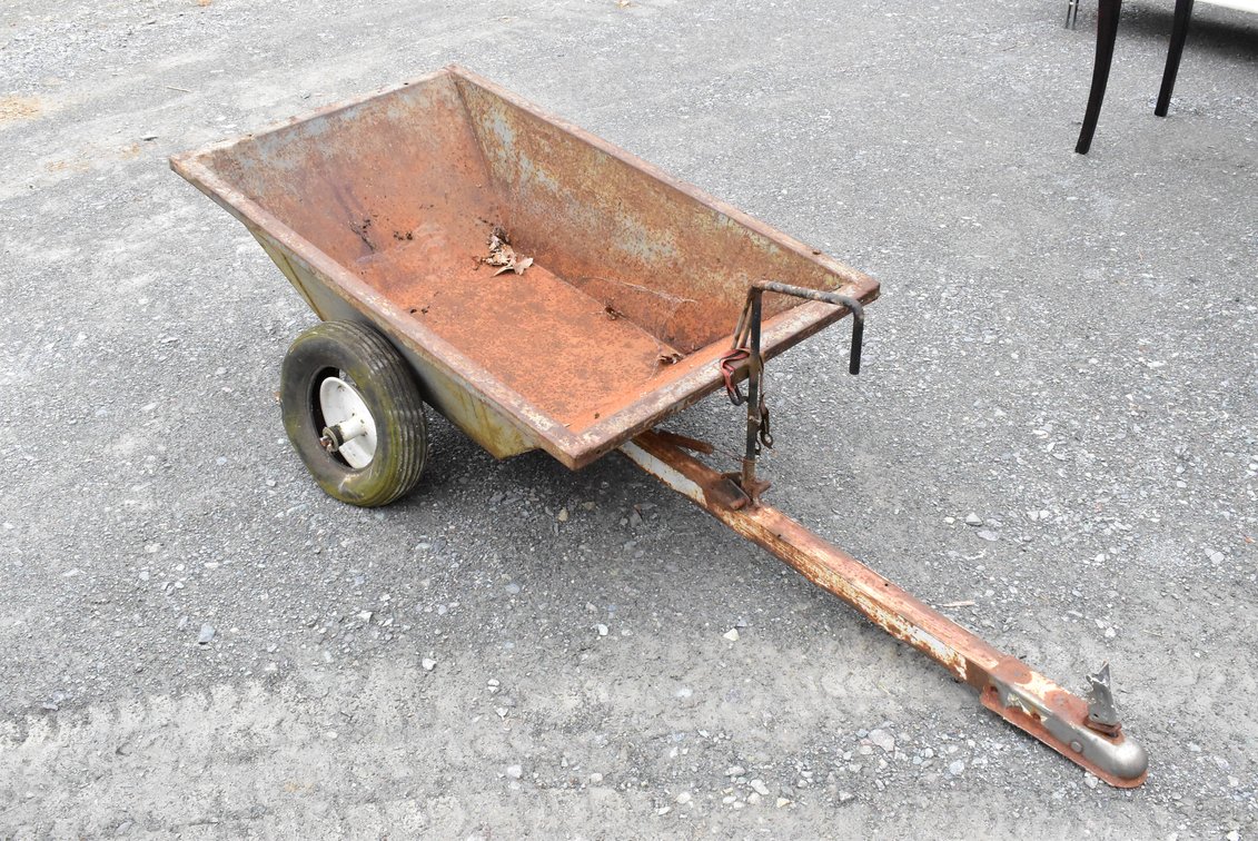 Single Axle Dump Cart