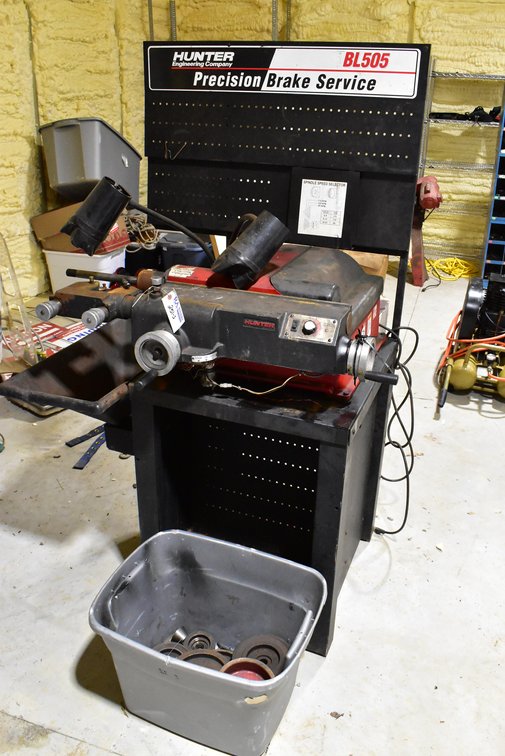 Hunter BL505 Precision Brake Service Machine