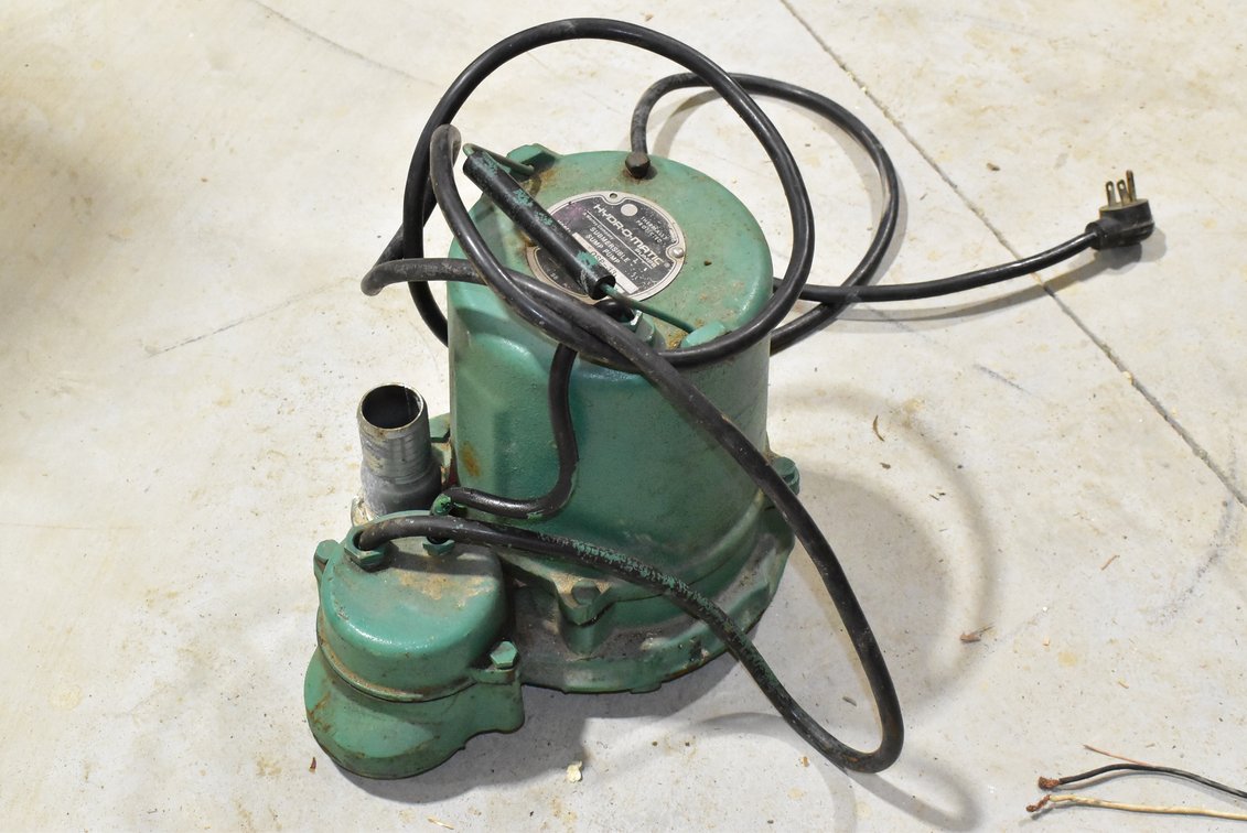 Hydr-o-matic Submersible Sump Pump