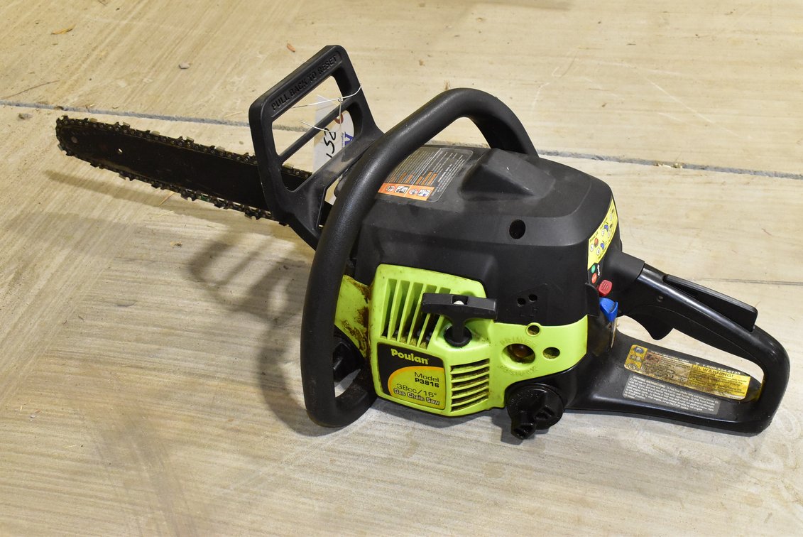 Poulan Model P3816 Chainsaw