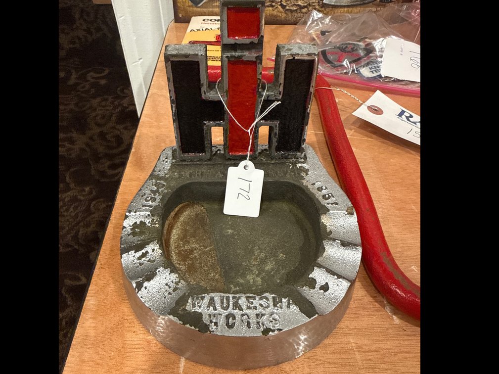 Waukesha Works 5th Anniversary 1946 - 1951 Cast Ash Tray