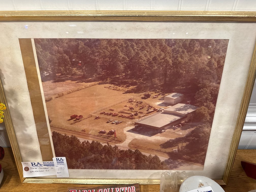 Berry Equipment Co. Framed Picture