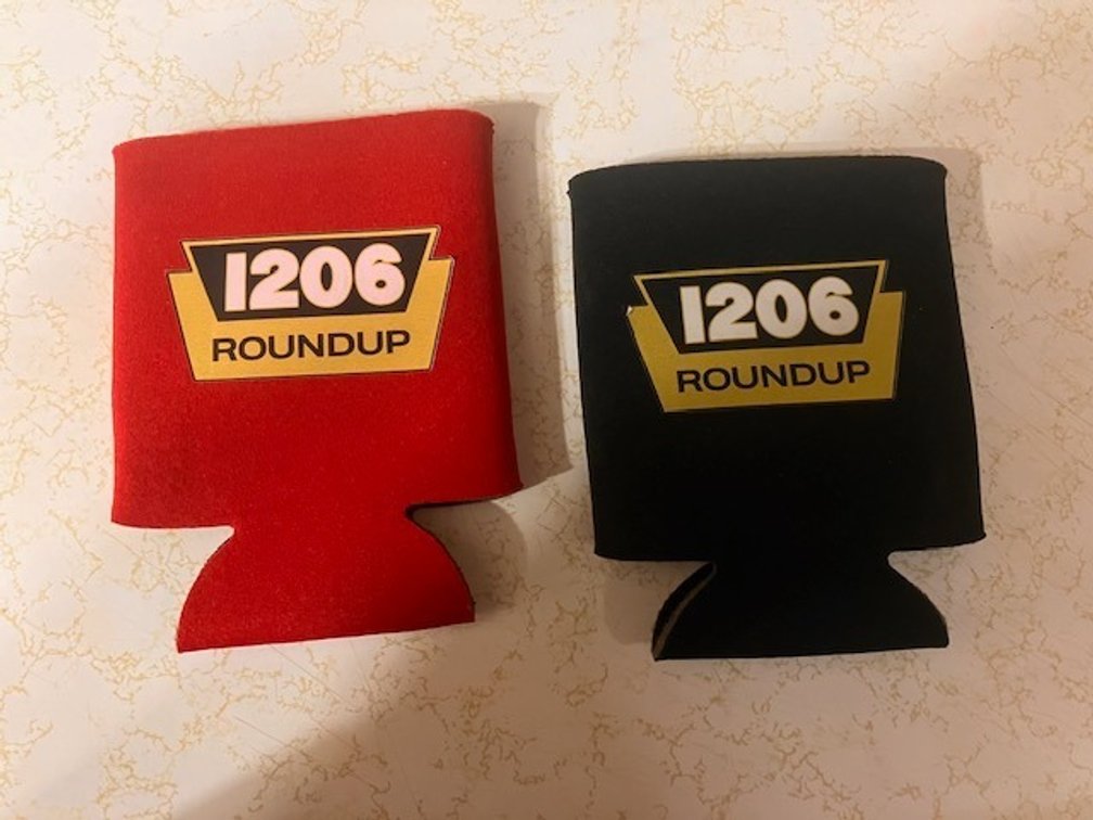 Pair of 1206 Roundup cup Cozies