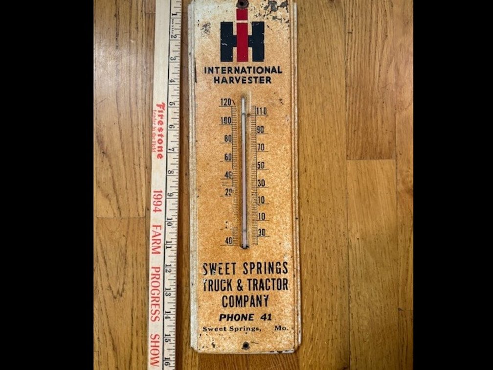 Vintage IH Thermometer
