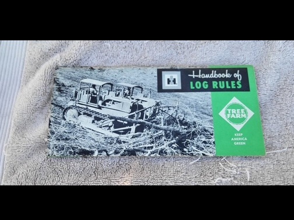 IH Dozer Handbook of Tree Farm Log Rules