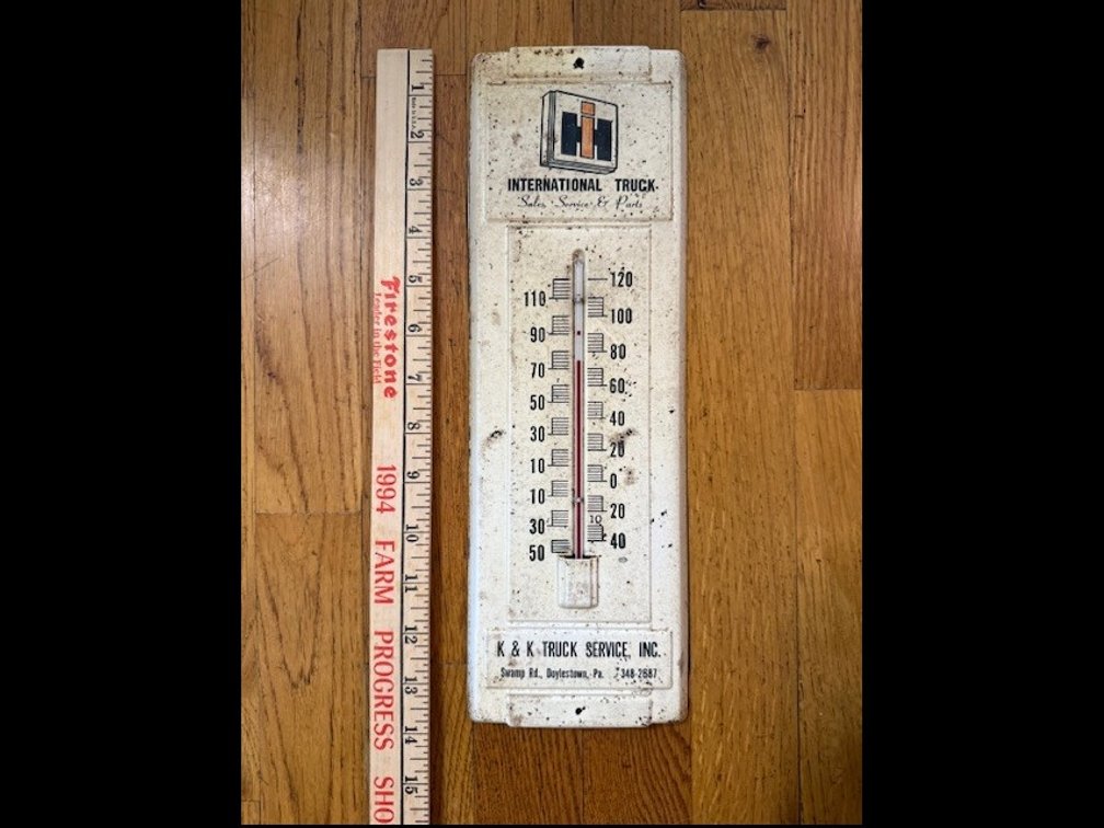Vintage IH Truck Thermometer