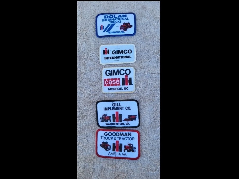 IH and CaseIH Dealer Uniform Patches