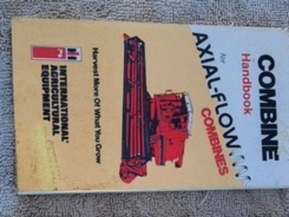 Axial Flow Combine Handbook